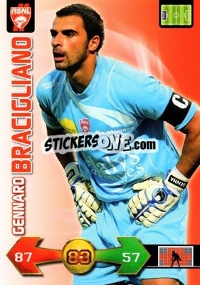 Sticker Gennaro Bracigliano - FOOT 2009-2010. Adrenalyn XL n. 229 - Panini