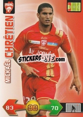 Sticker Michaël Chrétien - FOOT 2009-2010. Adrenalyn XL n. 230 - Panini