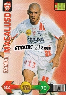 Cromo Damián Macaluso - FOOT 2009-2010. Adrenalyn XL - Panini