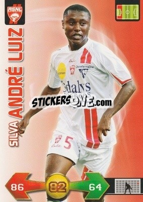 Cromo Silva André Luiz - FOOT 2009-2010. Adrenalyn XL n. 232 - Panini