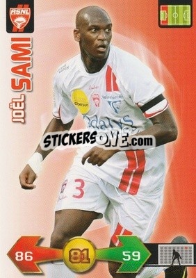 Sticker Joël Sami - FOOT 2009-2010. Adrenalyn XL n. 233 - Panini