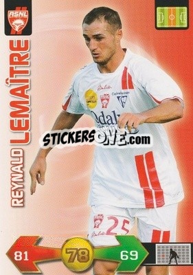 Sticker Reynald Lemaître - FOOT 2009-2010. Adrenalyn XL - Panini