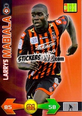 Sticker Larrys Mabiala - FOOT 2009-2010. Adrenalyn XL - Panini