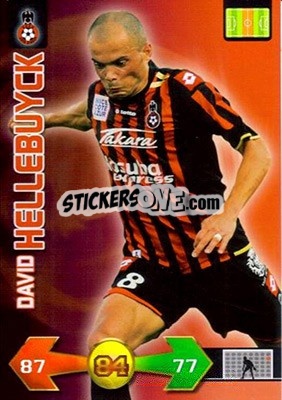 Cromo David Hellebuyck - FOOT 2009-2010. Adrenalyn XL n. 256 - Panini