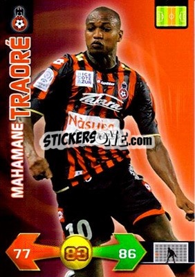 Sticker Mahamane Traoré - FOOT 2009-2010. Adrenalyn XL - Panini
