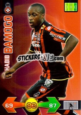 Sticker Habib Bamogo - FOOT 2009-2010. Adrenalyn XL - Panini