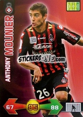 Sticker Anthony Mounier - FOOT 2009-2010. Adrenalyn XL n. 261 - Panini