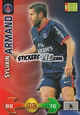 Sticker Sylvain Armand - FOOT 2009-2010. Adrenalyn XL - Panini
