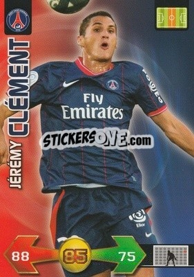 Figurina Jérémy Clément - FOOT 2009-2010. Adrenalyn XL - Panini