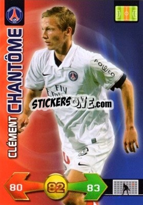 Figurina Clément Chantôme - FOOT 2009-2010. Adrenalyn XL - Panini