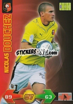 Cromo Nicolas Douchez - FOOT 2009-2010. Adrenalyn XL - Panini