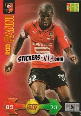 Cromo Rod Fanni - FOOT 2009-2010. Adrenalyn XL n. 287 - Panini