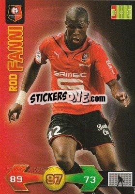 Figurina Rod Fanni - FOOT 2009-2010. Adrenalyn XL - Panini