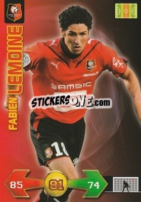Sticker Fabien Lemoine - FOOT 2009-2010. Adrenalyn XL n. 291 - Panini