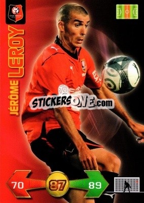 Figurina Jérôme Leroy - FOOT 2009-2010. Adrenalyn XL - Panini