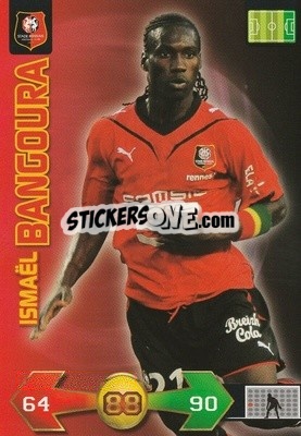 Cromo Ismaël Bangoura - FOOT 2009-2010. Adrenalyn XL - Panini