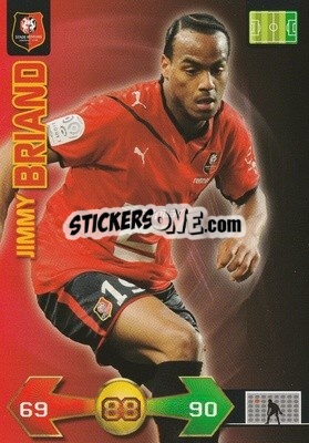 Sticker Jimmy Briand - FOOT 2009-2010. Adrenalyn XL n. 297 - Panini