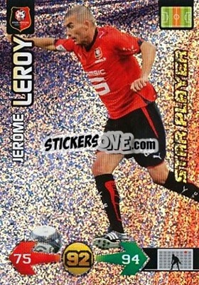 Sticker Jérôme Leroy - FOOT 2009-2010. Adrenalyn XL - Panini