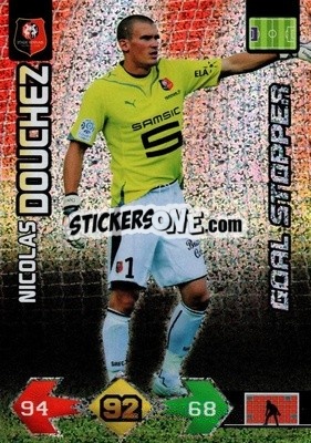 Sticker Nicolas Douchez - FOOT 2009-2010. Adrenalyn XL n. 304 - Panini