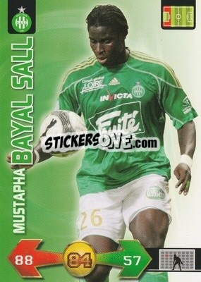 Cromo Moustapha Bayal Sall - FOOT 2009-2010. Adrenalyn XL n. 307 - Panini
