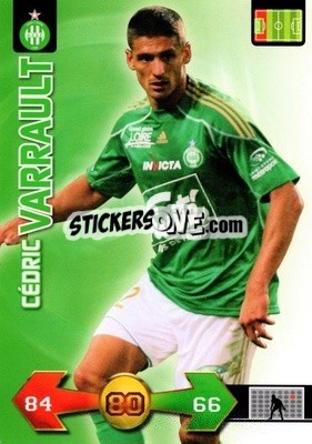 Cromo Cédric Varrault - FOOT 2009-2010. Adrenalyn XL - Panini