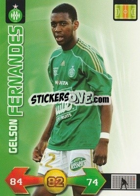 Sticker Gelson Fernandes - FOOT 2009-2010. Adrenalyn XL n. 311 - Panini