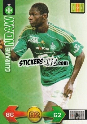 Cromo Guirane N'Daw - FOOT 2009-2010. Adrenalyn XL - Panini