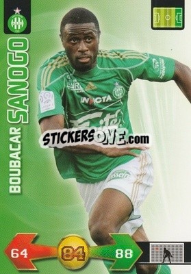 Sticker Boubacar Sanogo - FOOT 2009-2010. Adrenalyn XL - Panini