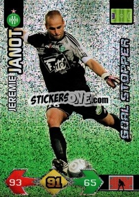 Sticker Jérémie Janot - FOOT 2009-2010. Adrenalyn XL - Panini