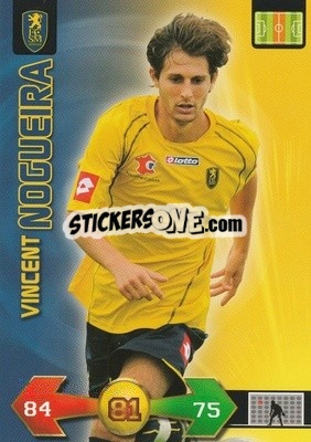 Sticker Vincent Nogueira - FOOT 2009-2010. Adrenalyn XL n. 334 - Panini