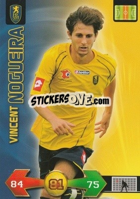 Figurina Vincent Nogueira - FOOT 2009-2010. Adrenalyn XL - Panini