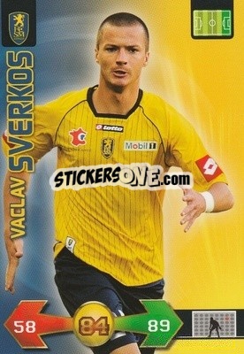 Cromo Václav Svěrkoš - FOOT 2009-2010. Adrenalyn XL - Panini