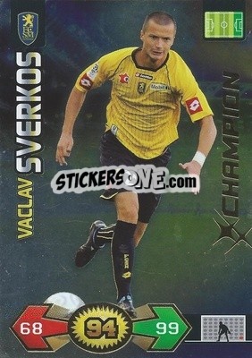 Sticker Václav Svěrkoš - FOOT 2009-2010. Adrenalyn XL - Panini