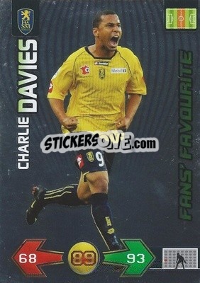 Sticker Charlie Davies - FOOT 2009-2010. Adrenalyn XL - Panini