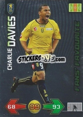 Sticker Charlie Davies - FOOT 2009-2010. Adrenalyn XL n. 341 - Panini