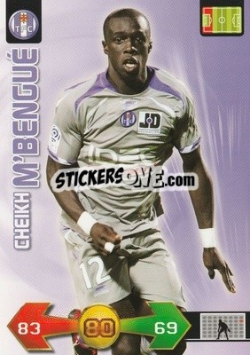 Sticker Cheikh M'Bengue - FOOT 2009-2010. Adrenalyn XL n. 347 - Panini