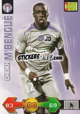 Figurina Cheikh M'Bengue - FOOT 2009-2010. Adrenalyn XL - Panini