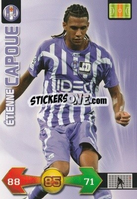 Sticker étienne Capoue - FOOT 2009-2010. Adrenalyn XL n. 348 - Panini
