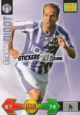 Sticker étienne Didot - FOOT 2009-2010. Adrenalyn XL - Panini