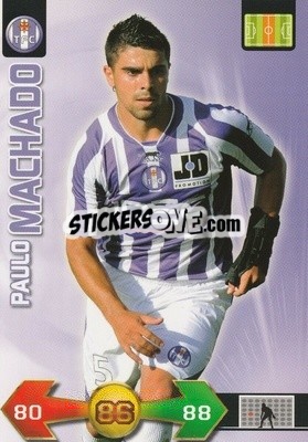 Sticker Paulo Machado - FOOT 2009-2010. Adrenalyn XL - Panini