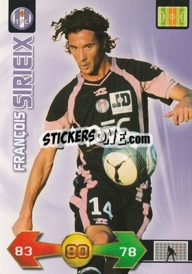 Sticker Francois Sirieix - FOOT 2009-2010. Adrenalyn XL n. 353 - Panini
