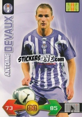 Sticker Antoine Devaux - FOOT 2009-2010. Adrenalyn XL - Panini