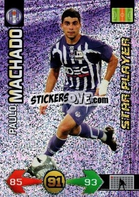 Sticker Paulo Machado - FOOT 2009-2010. Adrenalyn XL - Panini