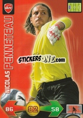 Sticker Nicolas Penneteau - FOOT 2009-2010. Adrenalyn XL - Panini