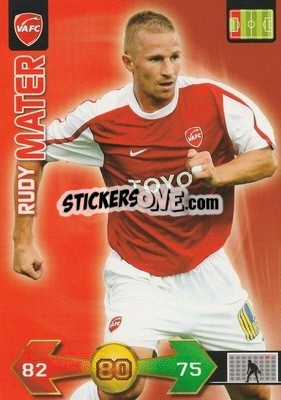 Sticker Rudy Mater - FOOT 2009-2010. Adrenalyn XL - Panini