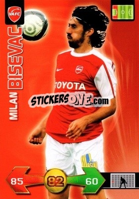 Cromo Milan Biševac - FOOT 2009-2010. Adrenalyn XL n. 364 - Panini
