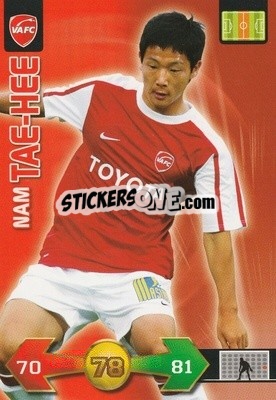 Sticker Nam Tae-Hee - FOOT 2009-2010. Adrenalyn XL n. 373 - Panini