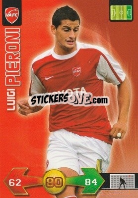 Sticker Luigi Pieroni - FOOT 2009-2010. Adrenalyn XL n. 374 - Panini