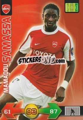 Sticker Mamadou Samassa - FOOT 2009-2010. Adrenalyn XL - Panini
