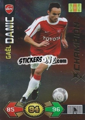 Sticker Gael Danic - FOOT 2009-2010. Adrenalyn XL - Panini